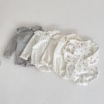 【66-90cm】長袖ロンパース ベビー コットン かわいい - 画像 (3)