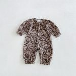 【66-90cm】オールインワン ベビー ヒョウ柄 かわいい - 画像 (3)
