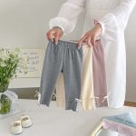 【73-100cm】レギンス ベビー リボン付き スウィート - 画像 (10)