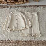 【73-110cm】2点セット ベビー ギンガム チェック - 画像 (5)