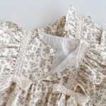 【66-100cm】長袖ロンパース ベビー 花柄 シンプル - 画像 (12)