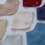 【GOODS】よだれかけ 刺繍 キュート シンプル - 画像 (5)