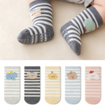 【GOODS】ソックス ボーダー柄 動物柄 かわいい - 画像 (3)