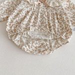 【66-90cm】ロンパース ベビー 韓国風 小花柄 - 画像 (11)