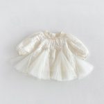 【73-120cm】ワンピース ベビー レース チュール - 画像 (3)