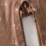 【66-90cm】カバーオール ベビー 小花柄 ラウンドネック - 画像 (7)