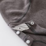 【66-90cm】ロンパース ベビー シームレス 無地 - 画像 (5)