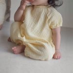 【66-90cm】ロンパース ベビー 二重ガーゼ 柔らかい - 画像 (11)