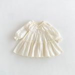 【66-90cm】ロンパースorワンピース ベビー 姉妹服 レース花襟 - 画像 (6)