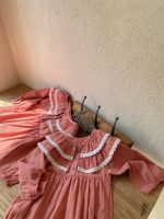 【66-100cm】ロンパースorワンピース ベビー ダブルフリル ビッグカラー - 画像 (17)