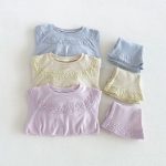 【80-130cm】セットアップ 女の子 ニット フリル スウィート - 画像 (8)