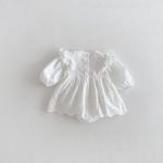 【66-90cm】ロンパースワンピ ベビー プリンセス フリル - 画像 (9)