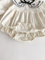 【66-90cm】ロンパース ベビー レトロ 刺繡 可愛い - 画像 (11)