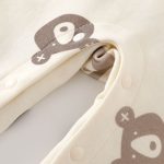 【59-90cm】カバーオール＆スタイ ベビー くま総柄 かわいい - 画像 (8)