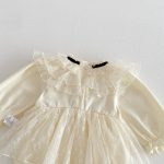 【66-90cm】ロンパース ベビー レース リボン - 画像 (7)