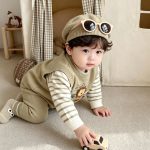 【66-90cm】セットアップ＆帽子 ベビー ライオン カートゥーン - 画像 (20)