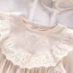 【66-90cm】ロンパース ベビー レース縁 かわいい - 画像 (10)