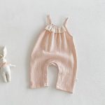 【66-90cm】2点セット ベビー キャミカバーオール スウィート - 画像 (6)