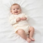 【52-73cm】長袖ロンパース ベビー パステルカラー シンプル - 画像 (3)