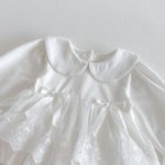 【66-90cm】ロンパースワンピ ベビー チュール レース - 画像 (11)