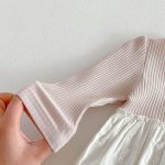 【73-110cm】セットアップ ベビー ラウンドネック フリル - 画像 (11)