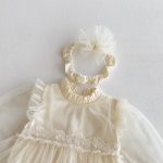 【66-90cm】ロンパース ベビー チュール ボリューム 3色選べる - 画像 (16)