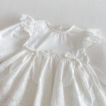 【66-90cm】ロンパースワンピ ベビー プリンセス フリル - 画像 (11)