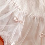 【66-90cm】ロンパース&ドットロン ベビー 蝶結び チュール - 画像 (9)