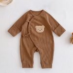 【52-73cm】ロンパース ベビー 可愛い クマリブ - 画像 (6)