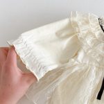 【66-90cm】ロンパース ベビー レース リボン - 画像 (10)