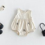 【66-90cm】ロンパース＆メロウフリルトップス ベビー ドット 蝶結び - 画像 (8)