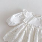 【66-90cm】ロンパースワンピ ベビー プリンセス フリル - 画像 (12)