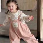 【73-100cm】サロペットorTシャツ ベビー ねこちゃん パンツ - 画像 (9)