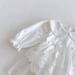 【66-90cm】ロンパースワンピ ベビー チュール レース - 画像 (12)