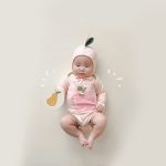 【66-90cm】ロンパース ベビー 可愛い フルーツ柄 - 画像 (7)