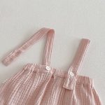【66-90cm】スサロペット&シャツ ベビー ダブルガーゼ スウィート - 画像 (10)
