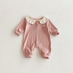 【66-90cm】ロンパースorカバーオール ベビー 前ボタン チュール - 画像 (9)