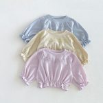 【80-130cm】セットアップ 女の子 ニット フリル スウィート - 画像 (11)