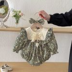 【66-130cm】ロンパースorワンピース 女の子 姉妹服 チューリップ - 画像 (12)