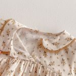 【66-90cm】ロンパース ベビー 小花柄 シンプル - 画像 (10)