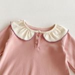 【66-90cm】ロンパースorカバーオール ベビー 前ボタン チュール - 画像 (18)