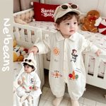 【66-90cm】ロンパース ベビー カートゥーン プリント - 画像 (3)