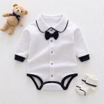 【66-90cm】長袖ロンパース ベビー プリンス 可愛い - 画像 (10)