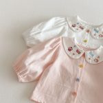 【73-120cm】シャツ ベビー 刺繍 かわいい - 画像 (9)