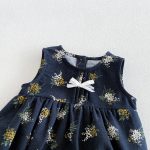【66-90cm】ロンパース ベビー 小花柄 セットアップ - 画像 (11)
