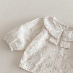 【66-90cm】スサロペット&シャツ ベビー ダブルガーゼ スウィート - 画像 (12)