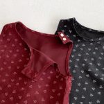 【66-100cm】セットアップ ベビー 花柄キャミ 丸襟 3点セット - 画像 (14)