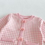 【66-90cm】セットアップ ベビー レトロ チェック - 画像 (11)