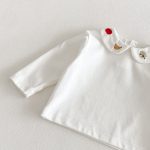 【73-100cm】 サロペットorロンT ベビー チェック 刺繍襟 - 画像 (11)