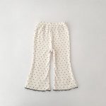 【73-110cm】レギンス リボン付き イチゴ 女の子 パンツ - 画像 (11)